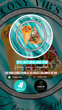 Photos du propriétaire du Pizzeria Côny vib’s pizza, panizza, piconis, lasagne et camembert fondu à Colombes - n°12