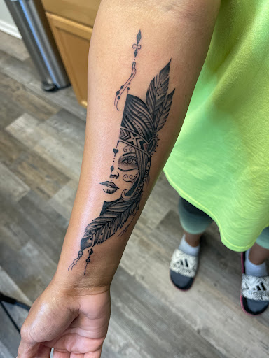 Explore egyptian tattoo ideas, creative tattoo ideas in Madison, available at Elevation Ink Tattoo Studio