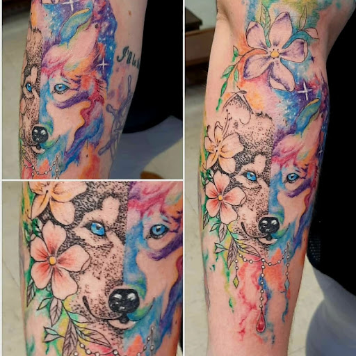Explore blackout tattoo ideas, creative tattoo ideas in Boonville, available at UYS Under Your Skin Tattoos and Piercings