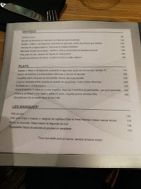 La Nautique à Marseille menu