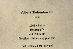 West Texas Flat Service LLC. image
