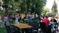 Atmosphère du Restaurant Le Kiosque Bar du Lac à Pierrefonds - n°1