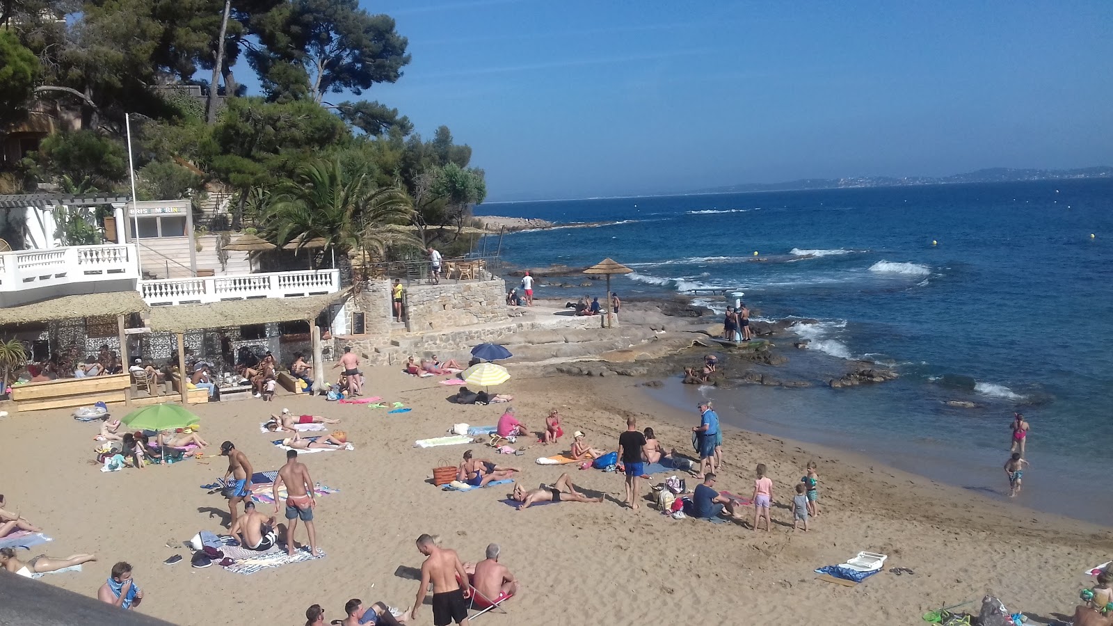 Foto de Plage du Pradon e o assentamento