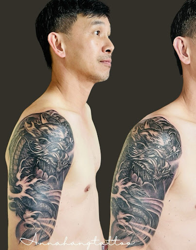 Find family of 4 tattoo ideas for your next unique tattoo in Garden Grove at Anna Hang Tattoo
