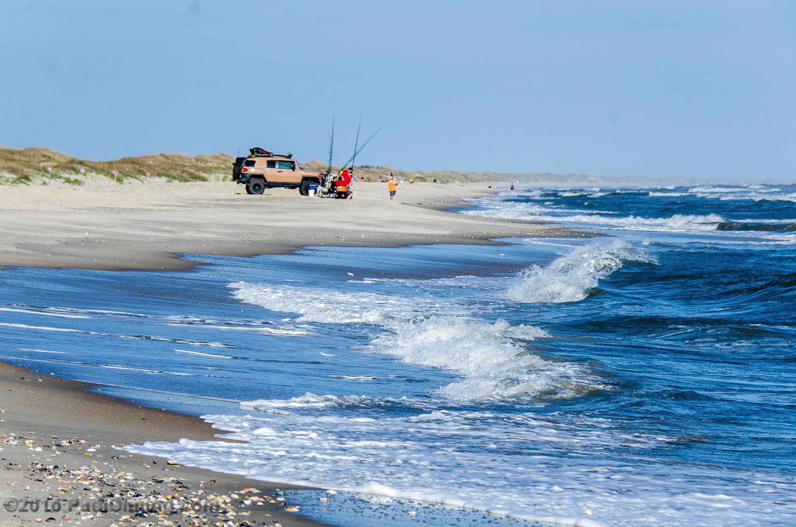 Fotografie cu Ocracoke beach cu nivelul de curățenie înalt