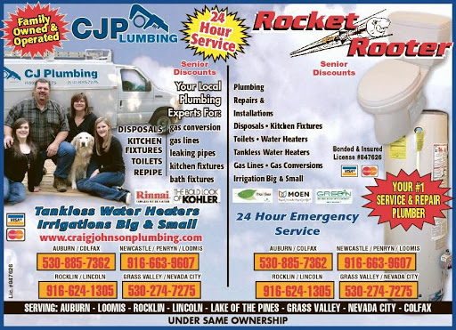 Plumber «Craig Johnson Plumbing & Rooter Service», reviews and photos, 10841 Rough and Ready Hwy, Grass Valley, CA 95945, USA