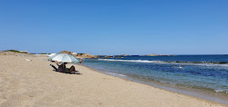 Foto di Magazia Beach con costa lunga e dritta