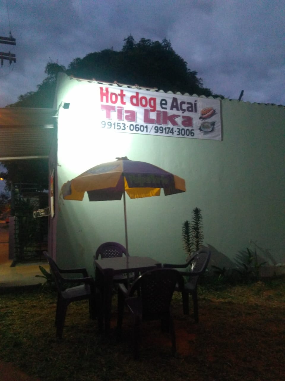 Açaí Hot Dog Da Tia Lika