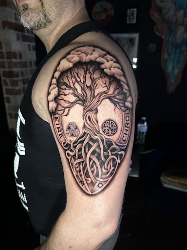 Find best friend finger tattoo ideas for your next unique tattoo in Waxahachie at Satori Tattoo Collective