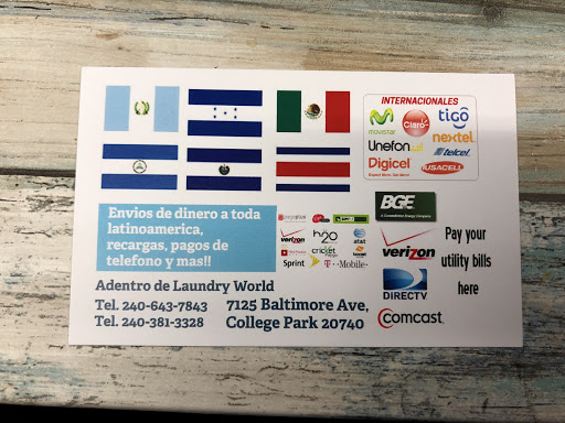 Laundromat «Laundry World», reviews and photos, 7125 Baltimore Ave, College Park, MD 20740, USA