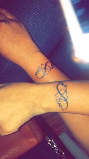 Explore aunt niece tattoo ideas, creative tattoo ideas in Detroit, available at Sacred Heart Tattoos