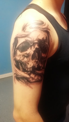 Explore tattoo ideas back of neck, creative tattoo ideas in Lufkin, available at Irish Custom Tattoos