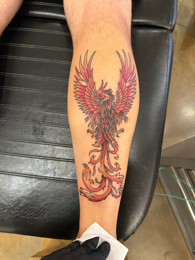 Explore amethyst tattoo ideas, creative tattoo ideas in Charlottesville, available at Have Heart Tattoo