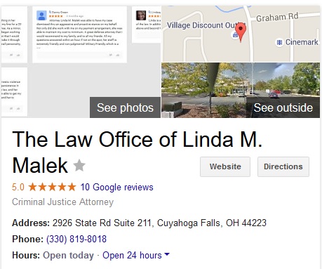 Criminal Justice Attorney «The Law Office of Linda M. Malek», reviews and photos