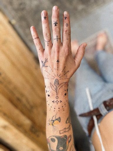 Explore handwritten tattoo ideas, creative tattoo ideas in Kailua Kona, available at Mehana Tattoo