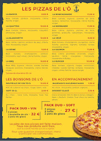 Menu du Au fil de l'Ô à Cordemais