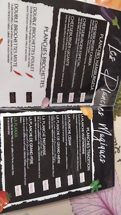 menu du Restaurant de grillades à la française La Planxa à Nice