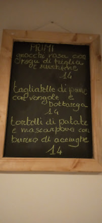 Restaurant italien Sâ à Camogli (la carte)