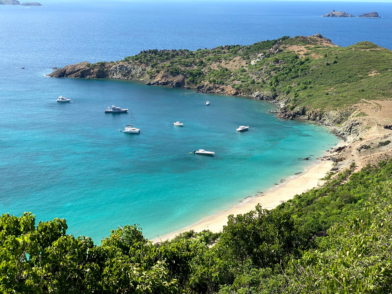 Photo de Colombier beach avec un niveau de propreté de très propre