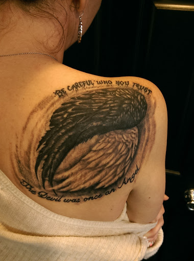 Explore cuff tattoo ideas, creative tattoo ideas in Billings, available at Sovereign Tattoo