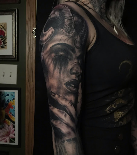 Explore tattoos with boyfriend name ideas, creative tattoo ideas in Lake Villa, available at Eternal Tiger Tattoo