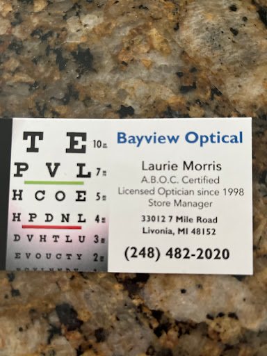 Optometrist «Bayview Optical», reviews and photos, 33012 W Seven Mile Rd, Livonia, MI 48152, USA