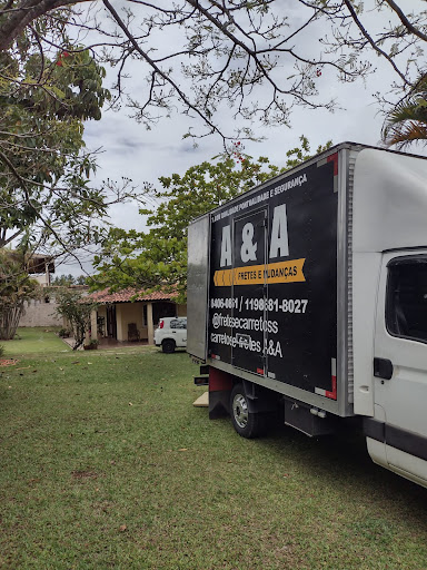Logo da empresa - A&A fretes e Mudanças