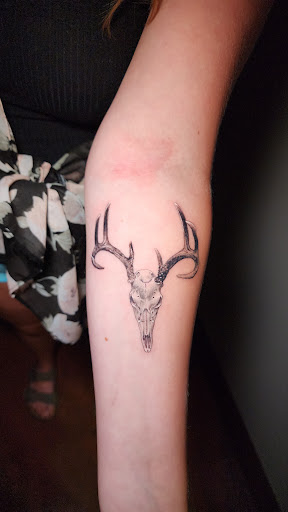 Explore train tattoo ideas, creative tattoo ideas in Las Vegas, available at Club Tattoo