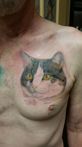 Explore parkinson's tattoo ideas, creative tattoo ideas in Foley, available at Black Sheep Custom Tattoos and Piercings