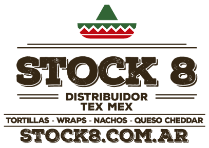 Stock 8 - Distribuidora TexMex - TORTILLAS - WRAPS - NACHOS - CHEDDAR