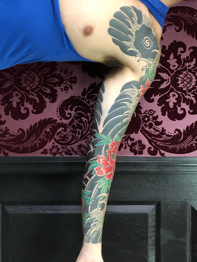 Explore boba fett tattoo ideas, creative tattoo ideas in Jacksonville, available at Idle Hands Tattoo Co.