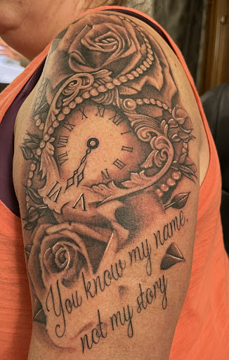 Explore date tattoo ideas men, creative tattoo ideas in Yuba City, available at Artistic Temple Social Club