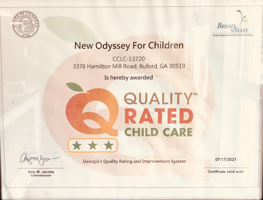 Day Care Center «NEW ODYSSEY FOR CHILDREN», reviews and photos, 2013 Millcrest Drive, Hoschton, GA 30548, USA