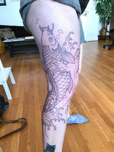 Explore dragonfly tattoo ideas for guys, creative tattoo ideas in Albany, available at Andre MalcolmTATTOO