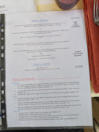 Restaurant La Charrette Bleue à Condorcet carte