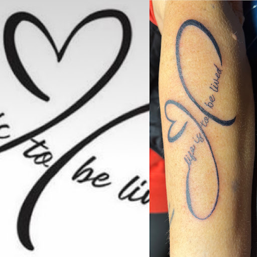 Explore grumpy tattoo ideas, creative tattoo ideas in Toledo, available at Meraki Tattoo