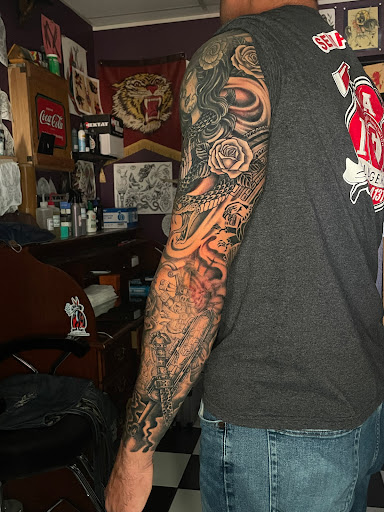 Explore tattoo ideas for hippies, creative tattoo ideas in Georgetown, available at Iron Rite Tattoo South