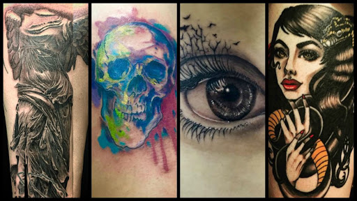 Explore wedding date tattoo ideas, creative tattoo ideas in Austin, available at BlindSide Tattoo & Piercing