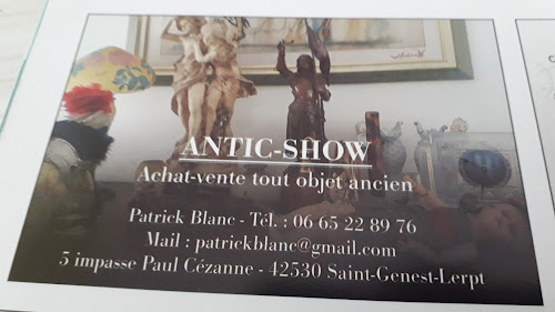 Magasin d'ameublement et de décoration Antic-Show Saint-Genest-Lerpt