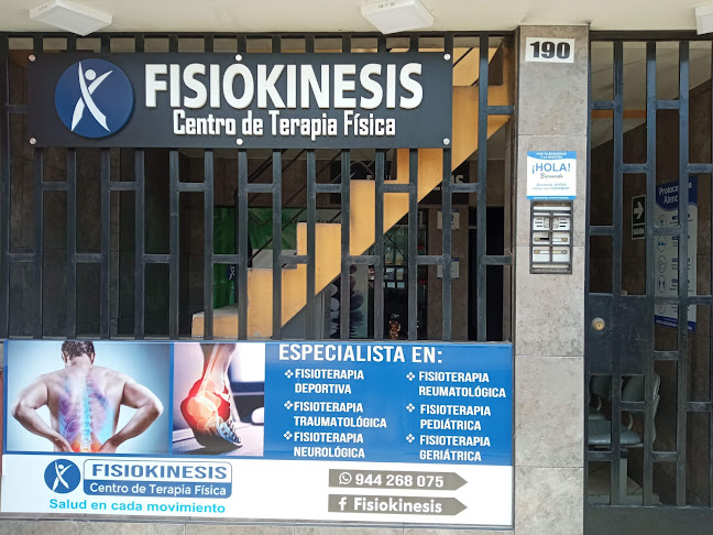 Opiniones de CENTRO DE TERAPIA FÍSICA “FISIOKINESIS” en Lima - Fisioterapeuta