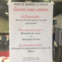 Menu du Le Bistrot du Marché à Méricourt