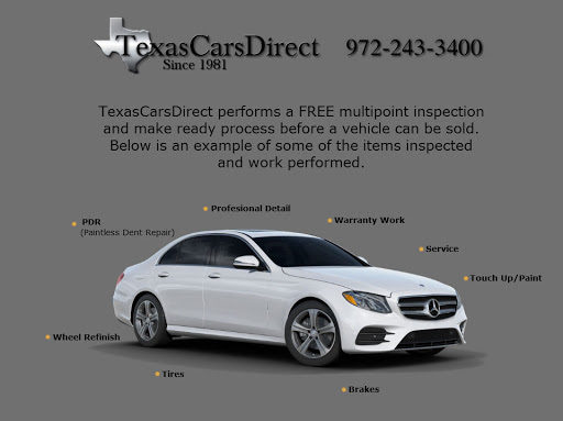 Used Car Dealer «Texas Cars Direct», reviews and photos, 2718 Forest Ln, Dallas, TX 75234, USA