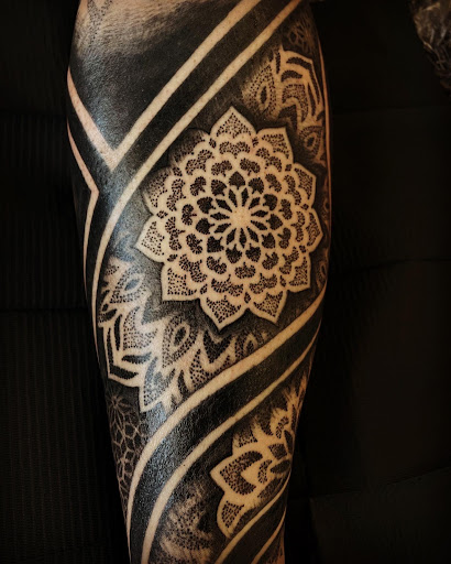 Explore skinny tattoo ideas, creative tattoo ideas in Mount Clemens, available at Hand & Heart Tattoo