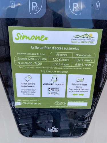 Borne de recharge de véhicules électriques SIMONE Charging Station Fontvieille