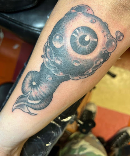 Explore sick tattoos for guys idea, creative tattoo ideas in Miami, available at Almost Famous Tattoo Parlour