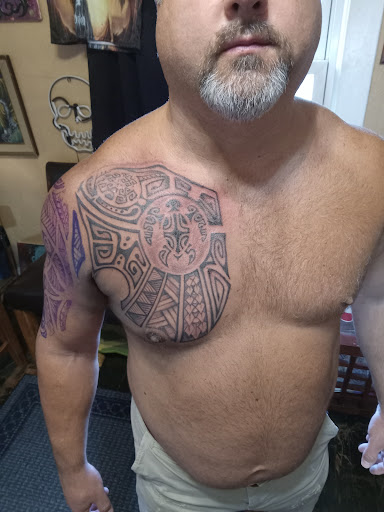 Explore mens armband tattoo ideas, creative tattoo ideas in Roanoke, available at RailYard INK