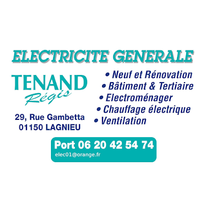 Tenand Régis à Lagnieu
