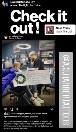 Explore shaka tattoo ideas, creative tattoo ideas in Indianapolis, available at Revved Up Tattoos