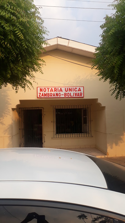 Notaria Unica de Zambrano, Bolivar