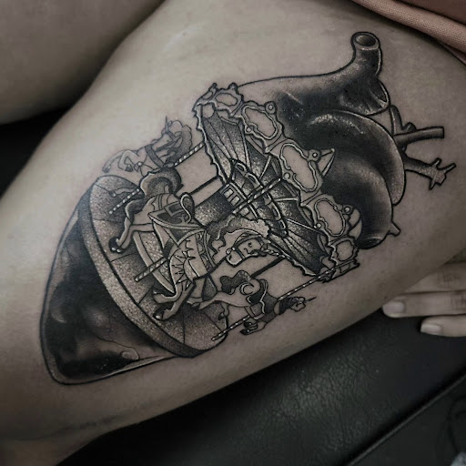 Explore cyber tattoo ideas, creative tattoo ideas in Valdosta, available at Acid Ink Tattoos